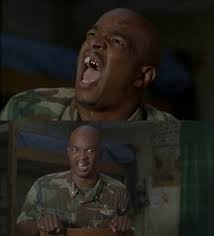 Create meme: major Payne eared, major Payne train, major Payne