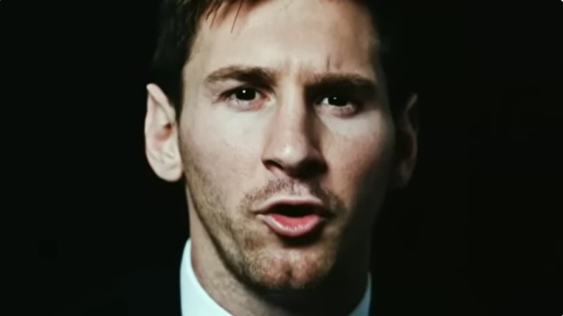 Create meme: Lionel Messi , messi , no to racism meme
