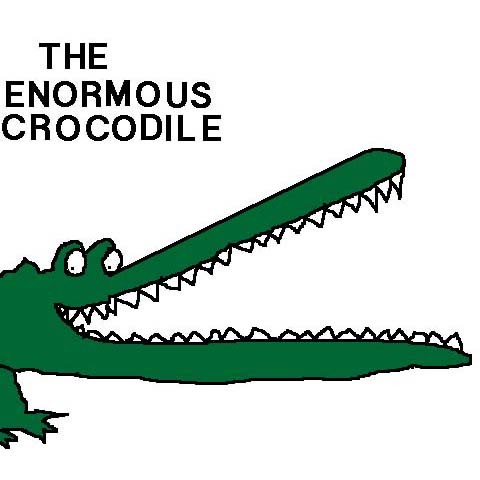 Create meme: text , crocodile drawing, crocodile illustration