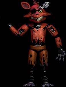 Создать мем: fnaf 2 withered foxy, five nights at freddy's, олд фокси починитый