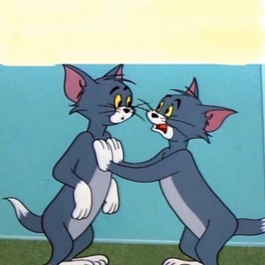 Create meme: cat Tom and Jerry, Tom and Jerry meme, Tom and Jerry