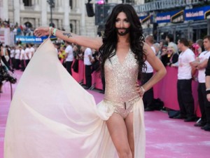 Create meme: transvestites, eurovision 2014, Eurovision 2014