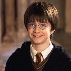 Create meme: Harry Potter Daniel Radcliffe 2001, Daniel Radcliffe Harry Potter, Harry Potter