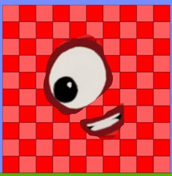 Create meme: numberblocks 100, numberblocks one hundred, number blocks 100