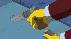 Create meme: Homer Simpson with guitar GIF, simpsons futurama, The simpsons