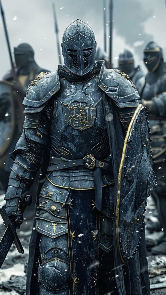 Создать мем: средневековый рыцарь, рыцарь доспехи, for honor рыцари