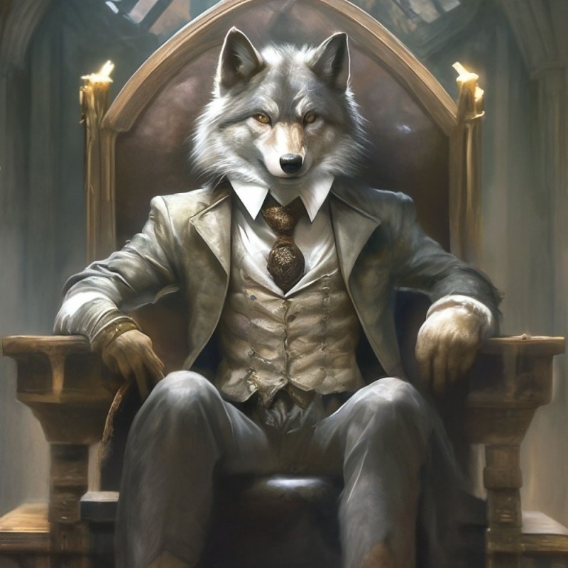 Create meme: wolf , wolf in a suit, Mr. Wolf