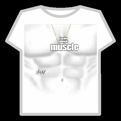 Create comics meme muscles for roblox t-shirt, t-shirts for