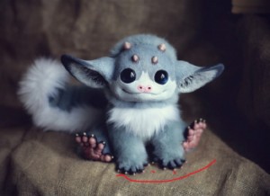 Create meme: creature, cute toys, cute