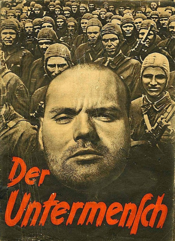 Create meme: German brochure der untermensch, der untermensch poster, brochure der untermensch
