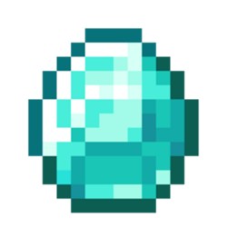 Create meme: minecraft diamond, diamond from minecraft