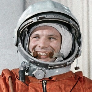 Create meme: space Gagarin, Gagarin was the first spaceman, cosmonaut Yuri Gagarin