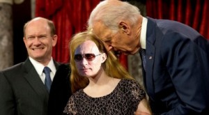 Create meme: creepy biden, joe biden and women, biden