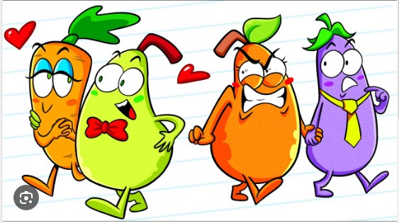 Создать мем: avocado couple i crazy comics морковка, avocado couple игры, парочка груш мультик