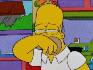 Create meme: Homer Simpson crying meme, Homer Simpson, Homer Simpson sad