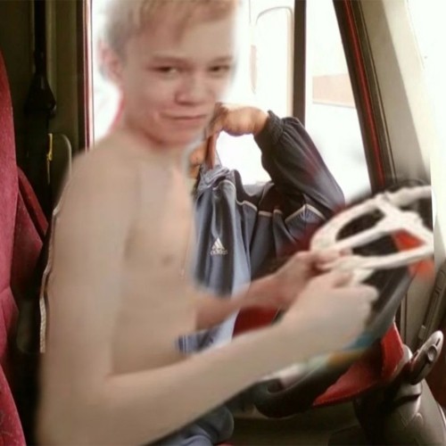 Создать мем: даниил москвичёв, русский человек, boy in car