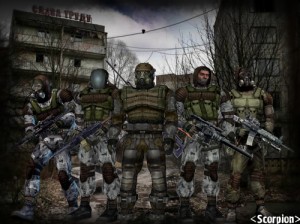 Create meme: s t a l k e r call of pripyat, s t a l k e r shadow of Chernobyl, military Stalker