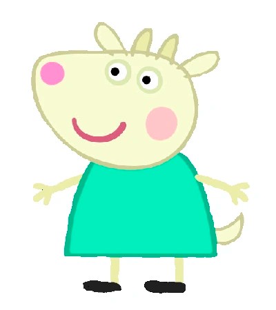 Create meme: peppa pig , the heroes of the cartoon peppa pig, Peppa pig front view