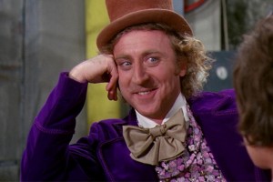 Create meme: Willy Wonka, tell me, come on, tell me meme