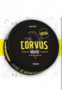 Create meme: corvus snus, snus brutal, corvus brutal special edition snus