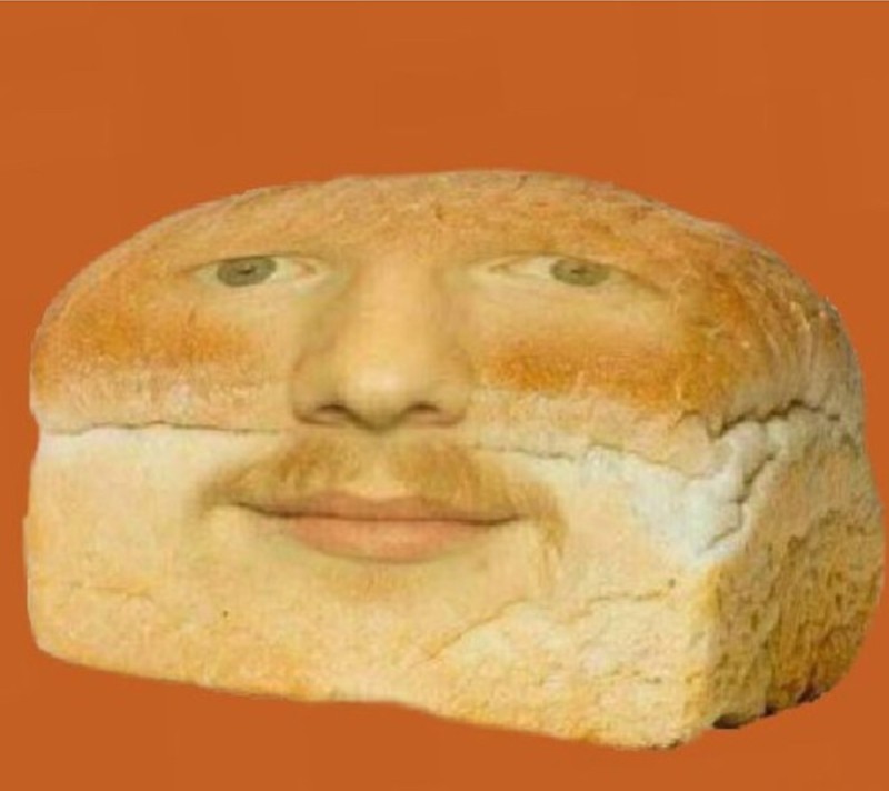 Create meme: bread meme, bread with a face, meme with bread