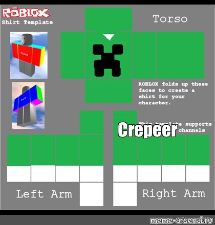 Create meme roblox shirt template transparent, roblox, template roblox -  Pictures 