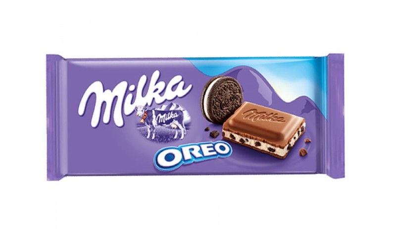 Create meme: chocolate Milka Oreo, chocolate milka oreo 100g., chocolate milka oreo