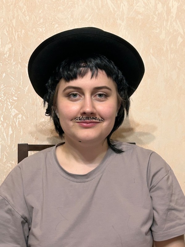 Create meme: girl , people , moustached woman