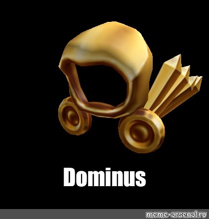 gold dominus - Roblox