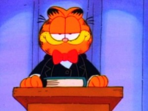 Создать мем: garfield, гарфилд, гарфилд мультик кадры