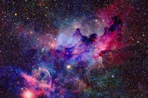 Создать мем: туманность карина небула, в космосе, галактика