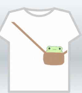 Создать мем: t-shirts для роблокс сумка, роблокс t-shirt frog, роблокс bag t-shirt