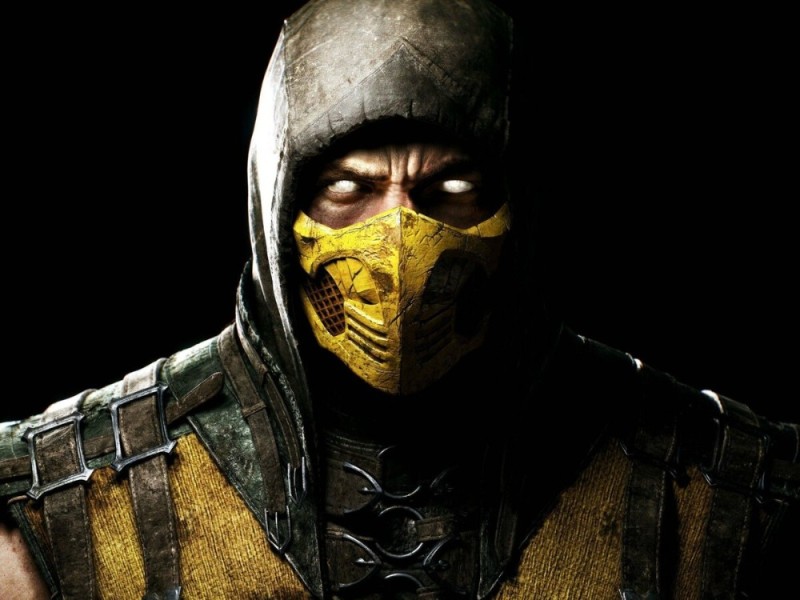 Create meme: the scorpion from mortal kombat, Scorpion mortal kombat, mortal kombat 