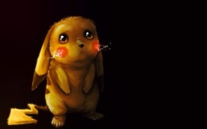 Создать мем: обои пикачу плачет, грустные обои с пикачу, Pokémon Pikachu