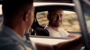 Create meme: fast and furious 7 ending of the film, Paul Walker, Fast and furious 7, fast and furious 7 Paul Walker ending