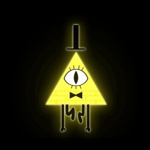 Create meme: pictures of bill cipher, gravity falls triangle, bill cipher-Illuminati