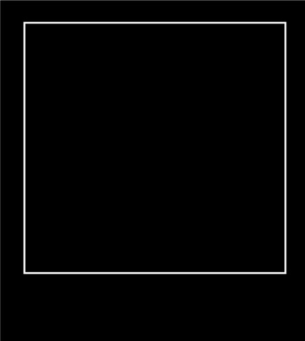 Create meme: frame for the meme, black background square, black square