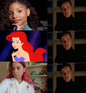 Create meme: little mermaid cast, remakes of disney, the little mermaid remake of the disney actors