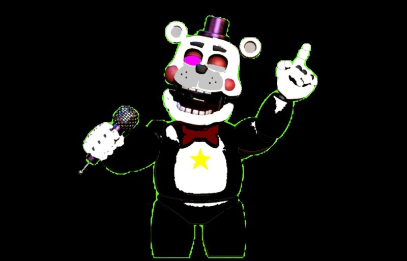 Create meme: five nights at freddy's, fnaf lefty, fnaf ar