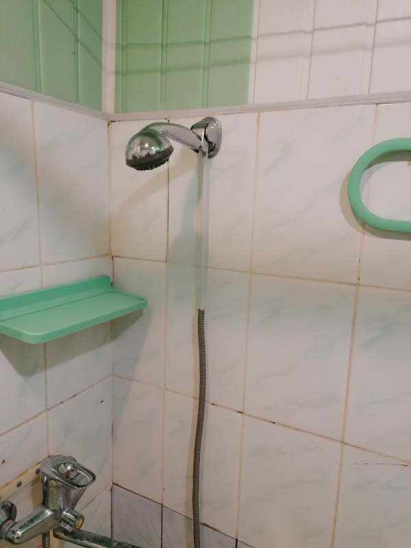 Create meme: bathroom , shower tiles, apartment 