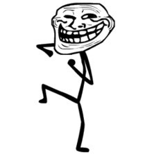 Create meme: Troll meme, memes trollface, the trollface