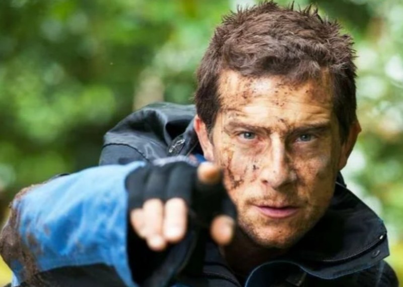 Create meme: bear Grylls adapt, Bear Grylls adapt survive, bear Grylls adapt improvise and overcome