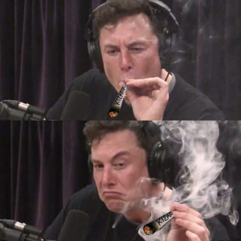 Create meme: musk meme, Elon musk smokes live, Elon musk meme with pot