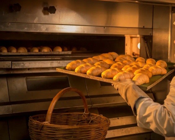Create meme: bakery bread, bakery, baking bread