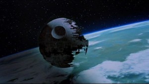 Создать мем: star wars death star, звезда смерти уничтожает планету из фильма, вторая звезда смерти