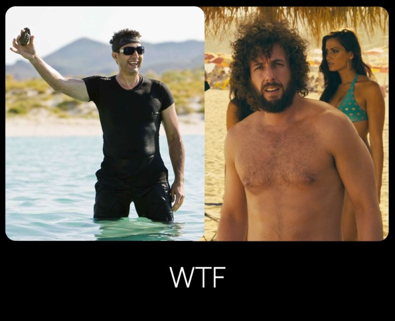 Create meme: don't mess with the Zohan , male , scrape coco