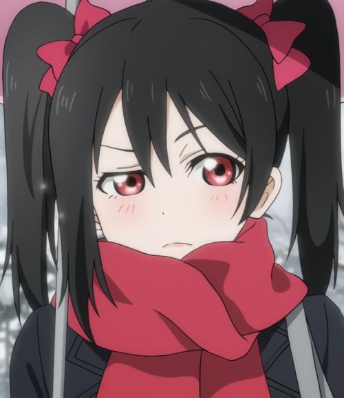 Создать мем: девушки из аниме, нико ядзава, nico yazawa