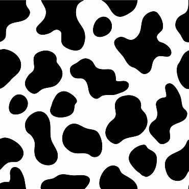 Создать мем: коровьи пятнышки принт, черно белая текстура, пятна коровы фон