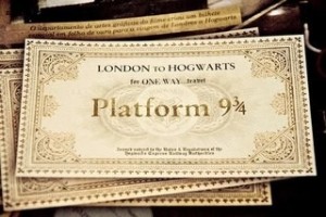 Create meme: A ticket for the Hogwarts Express