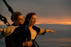 Create meme: Titanic, Leonardo DiCaprio the Titanic on the ship, Titanic Titanic